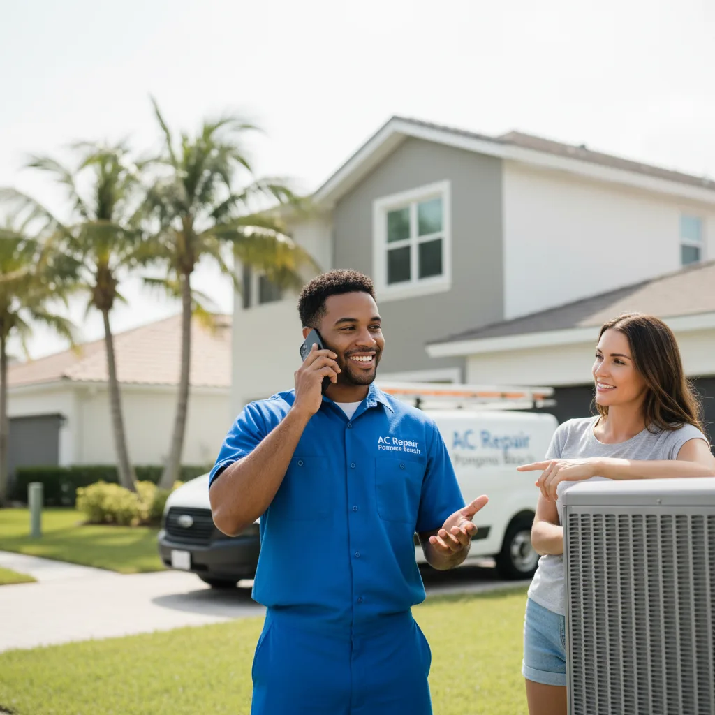 AC Repair Pompano Beach customer support in Blue Mound